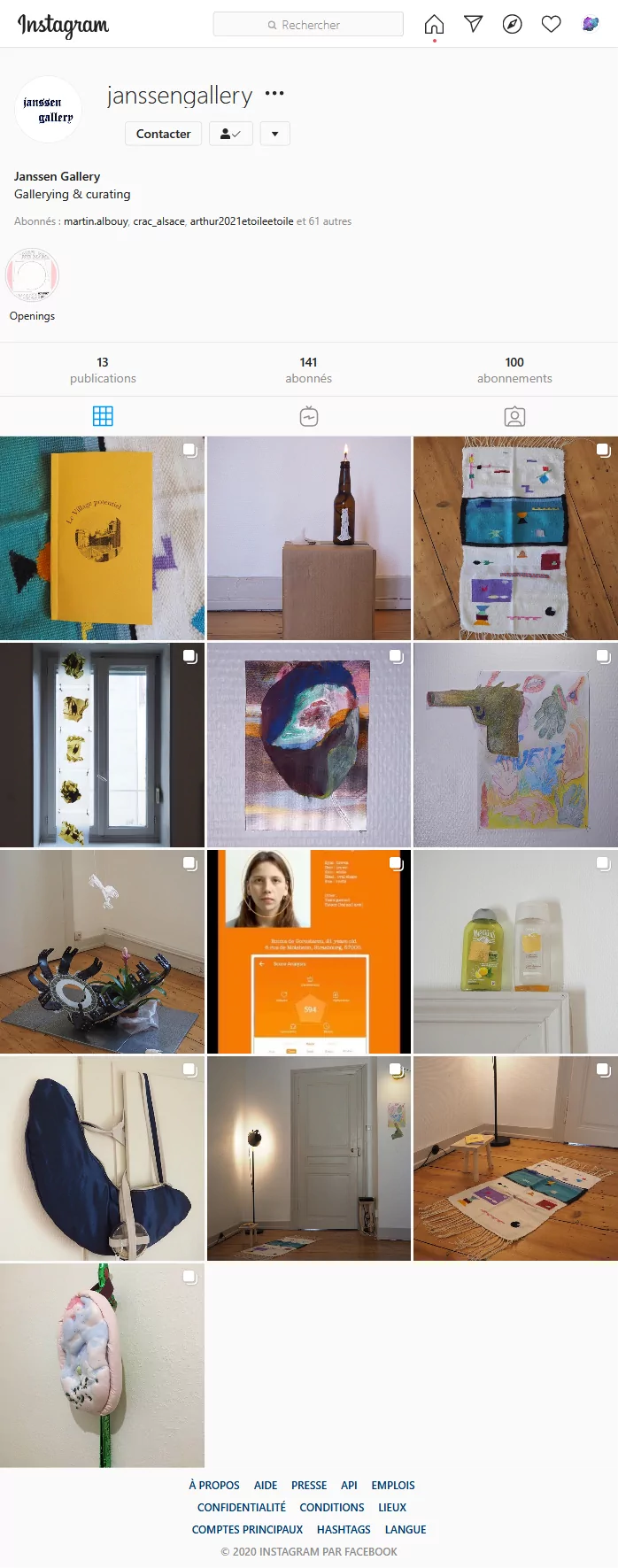 Screenshot 2020 05 31 Art Majeur Tv ( Artmajeurtv) • Photos Et Vidéos Instagram